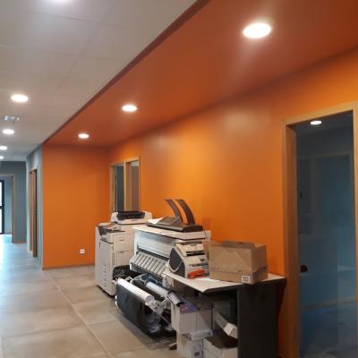 décoration des bureaux d'une entreprise