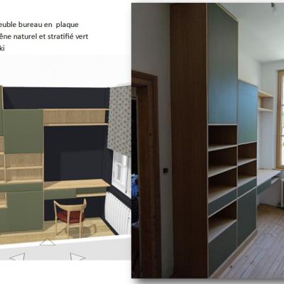 Meuble Sur Mesure Bureau Et Rangement