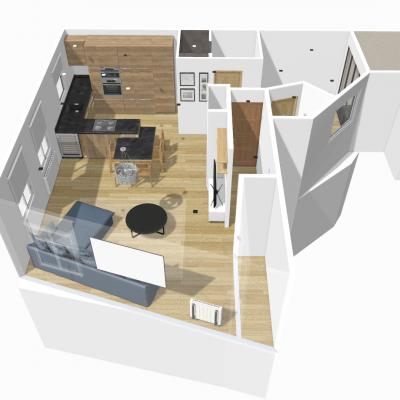 Projet De Renovation Dun Appartement A Fecamp 7